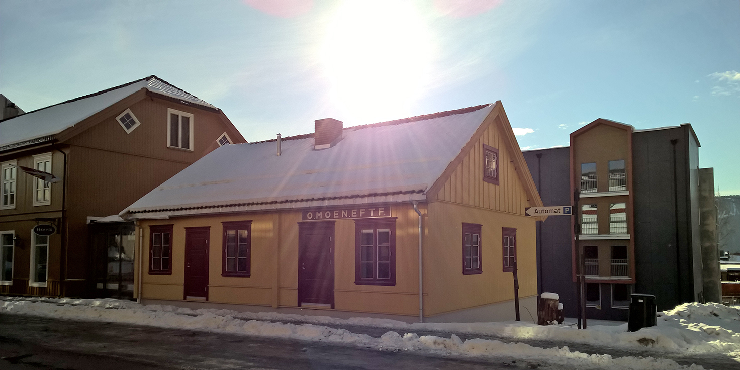 Moen-kiosken fra Storgata