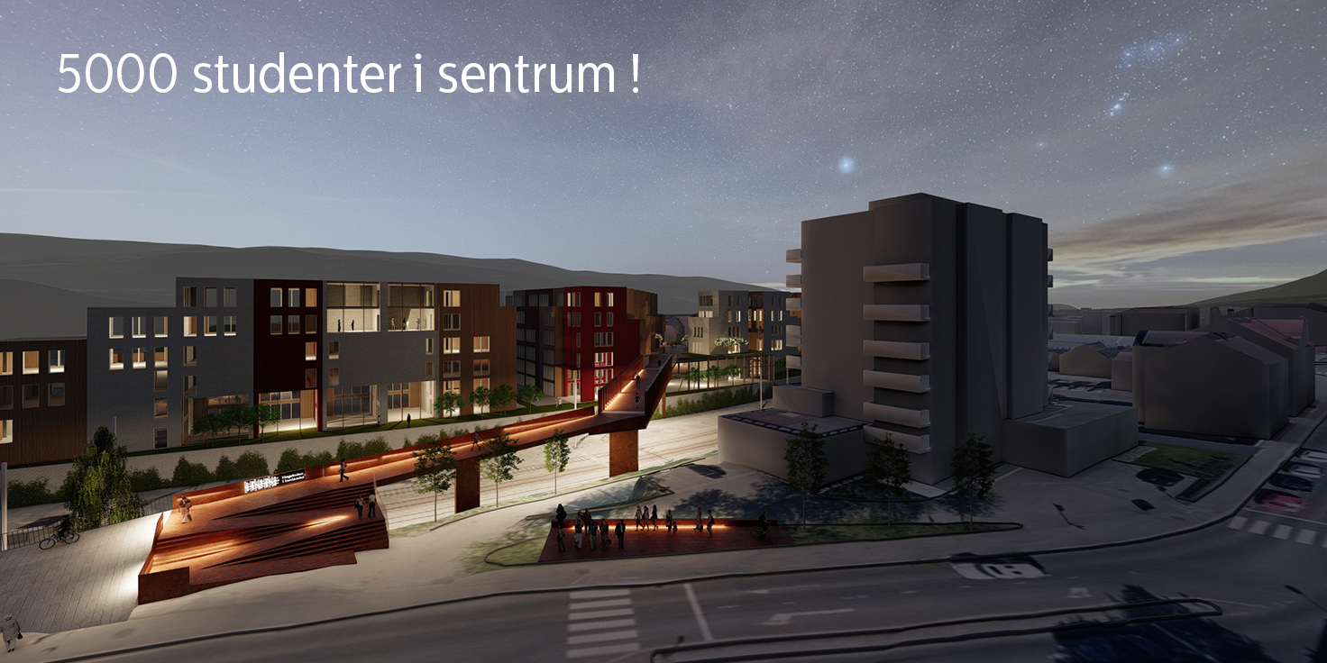 5000 studenter i Sentrum !